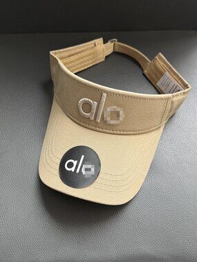 ALO Yoga Tan Visor Hat